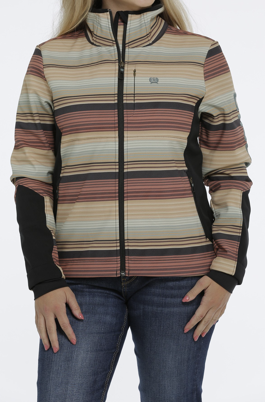 Chaquetas con rayas tipo manta MULTI