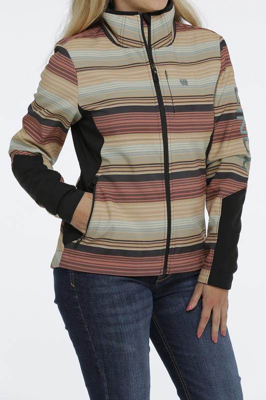 Blanket Stripe Bonded Jackets MULTI