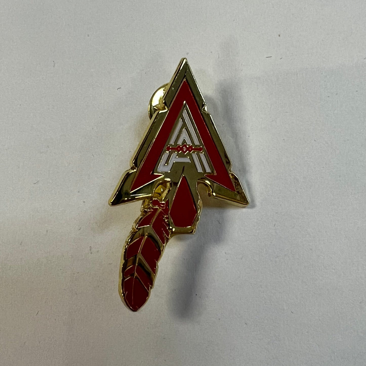 Arctic Hatters Ace Gold Pin