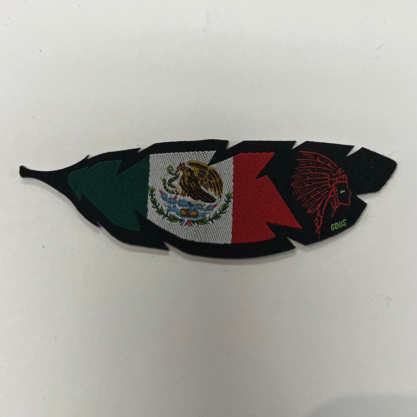 Arctic Hatters Mexico Feather Patch