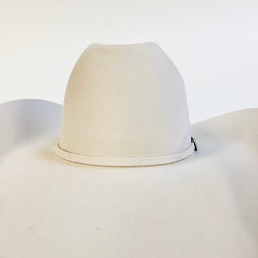 Tacchino 10X Silverbelly Felt Hat 6" Open Crown
