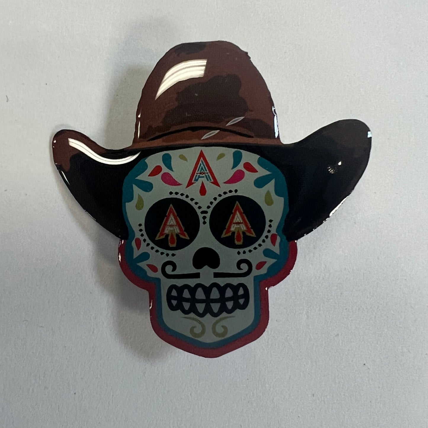 Arctic Hatters Dia de los Lifts White Pin