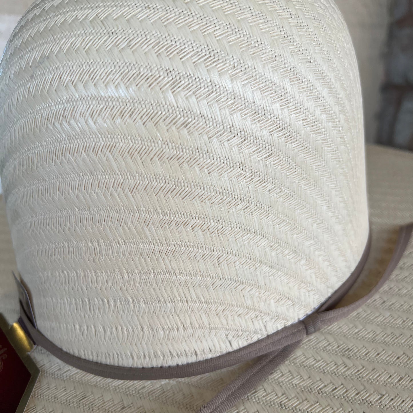 Valtierra Straw 6" Crown- Avena