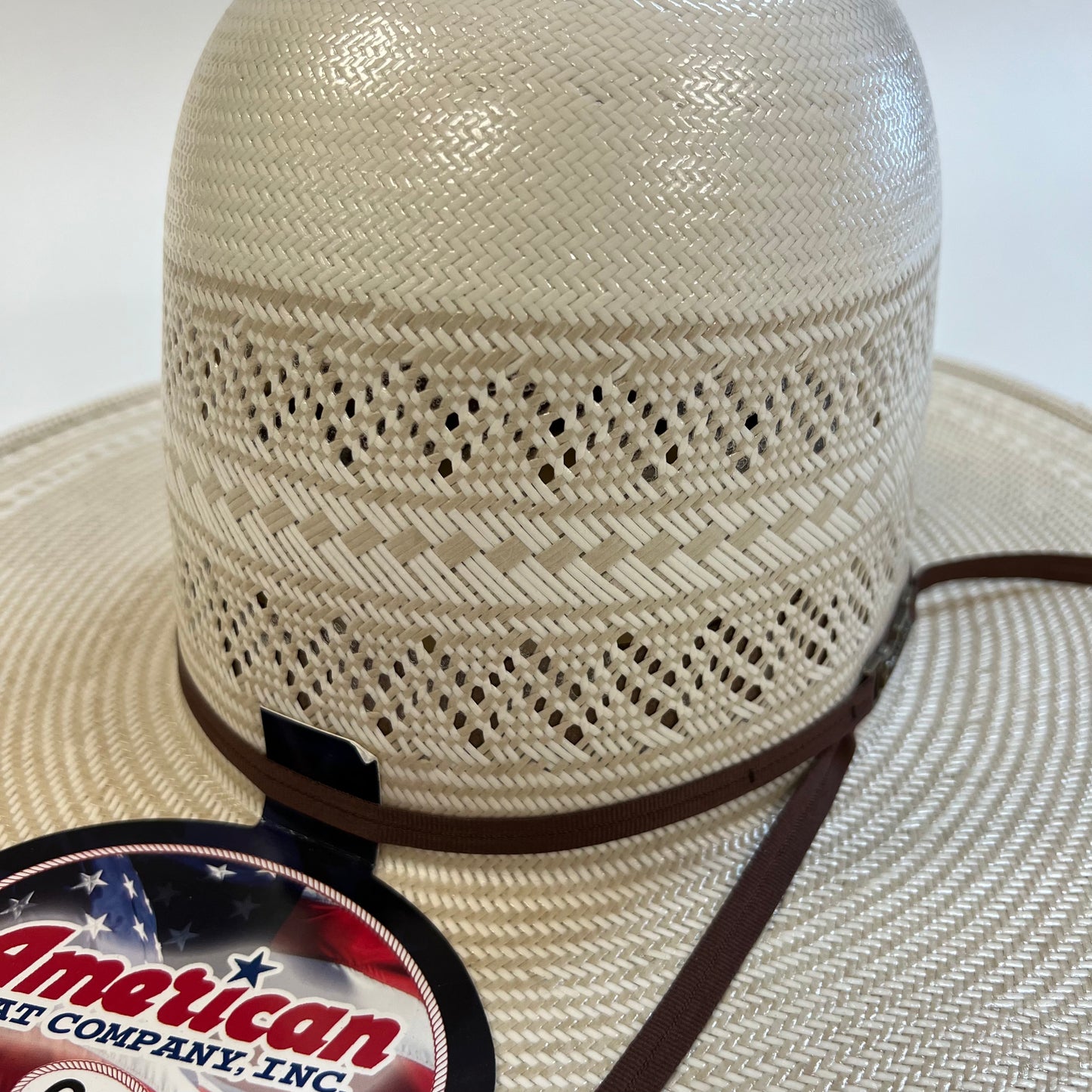American Hat 6900 Straw 6" Open Crown
