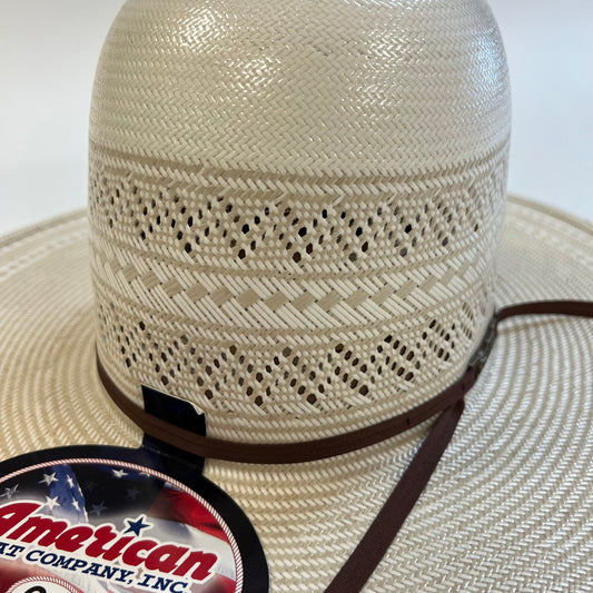 American Hat 6900 Straw 6" Open Crown