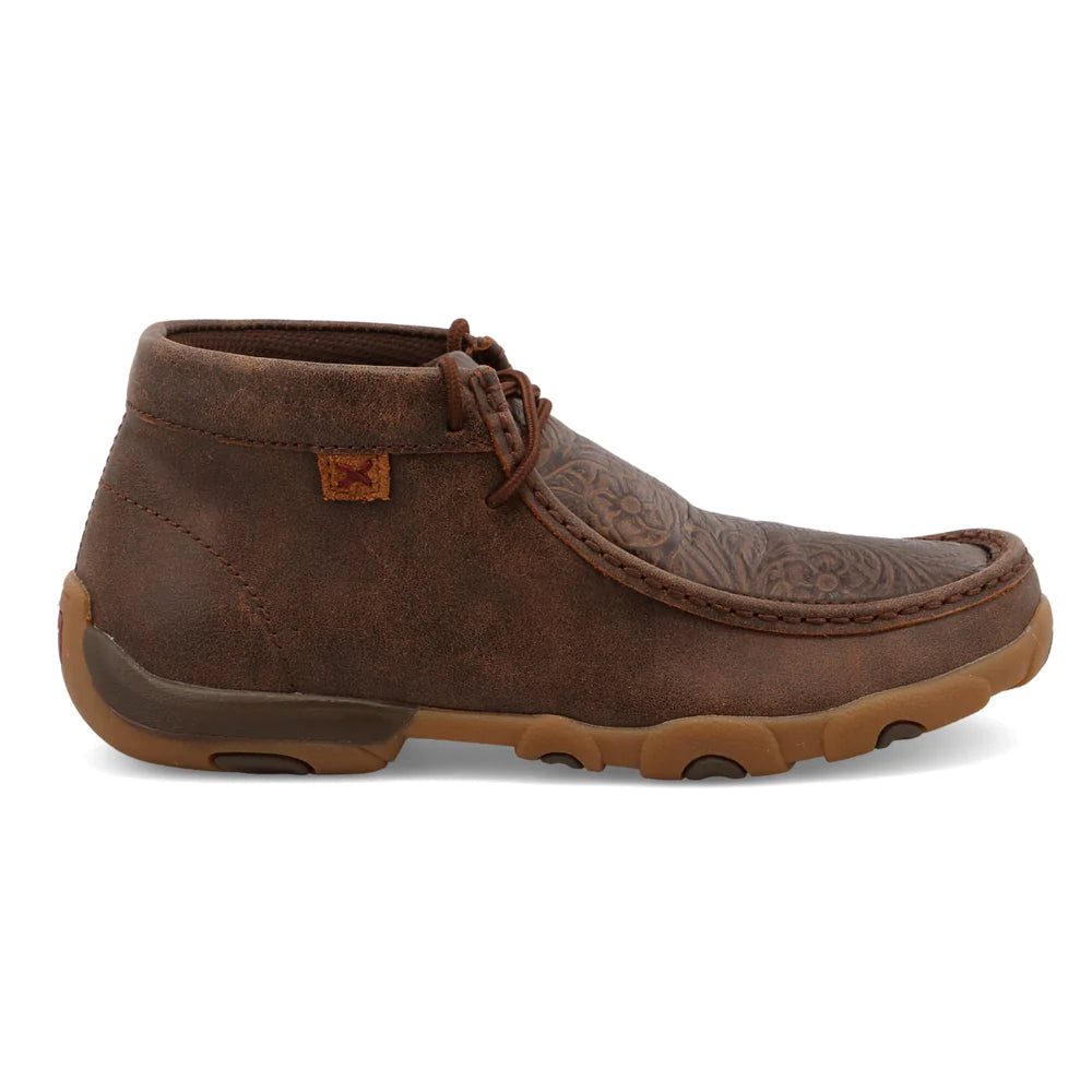 Women's Chukka Driving Moc BROWN/ BROWN PRINT