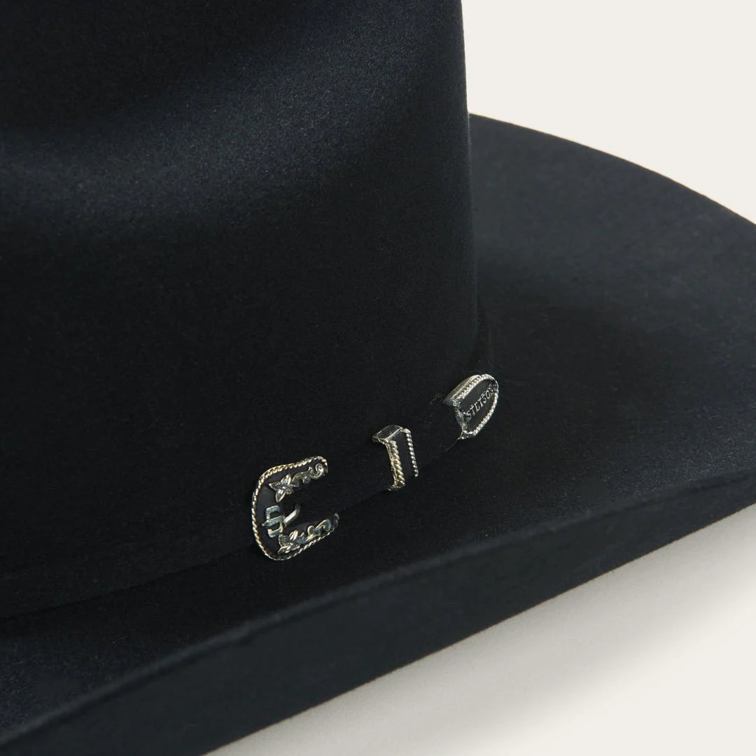 Stetson Skyline 6X Black Felt 4 1/4"