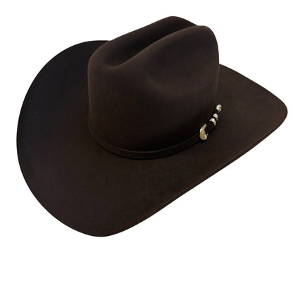 Stetson El Presidente GE 100X Chocolate Felt 4 1/4" Profile 75