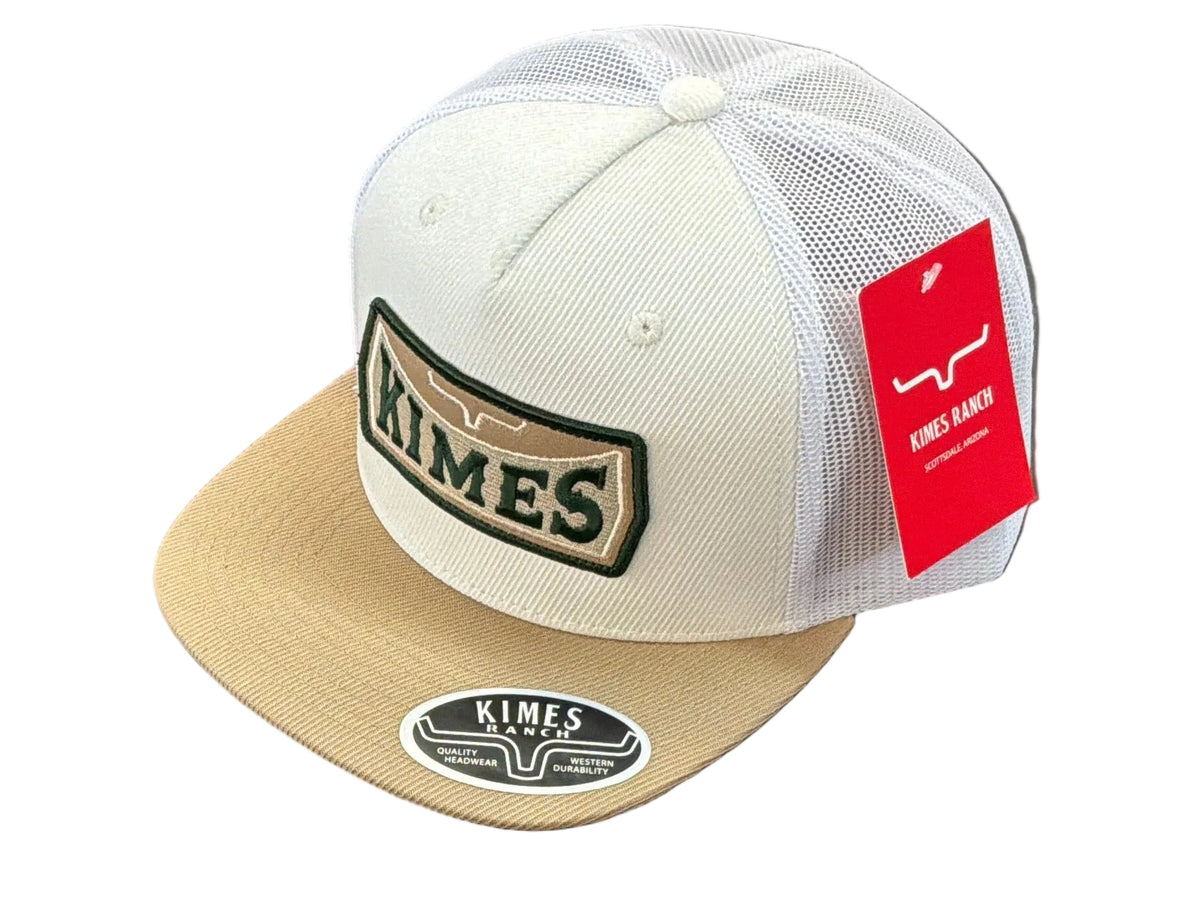 Kimes Adult Joey White Snap Back