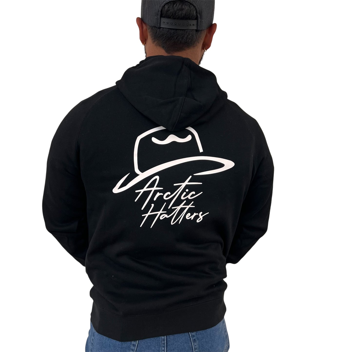 Arctic Hatters White Cutters 2.0 Black Hoodie