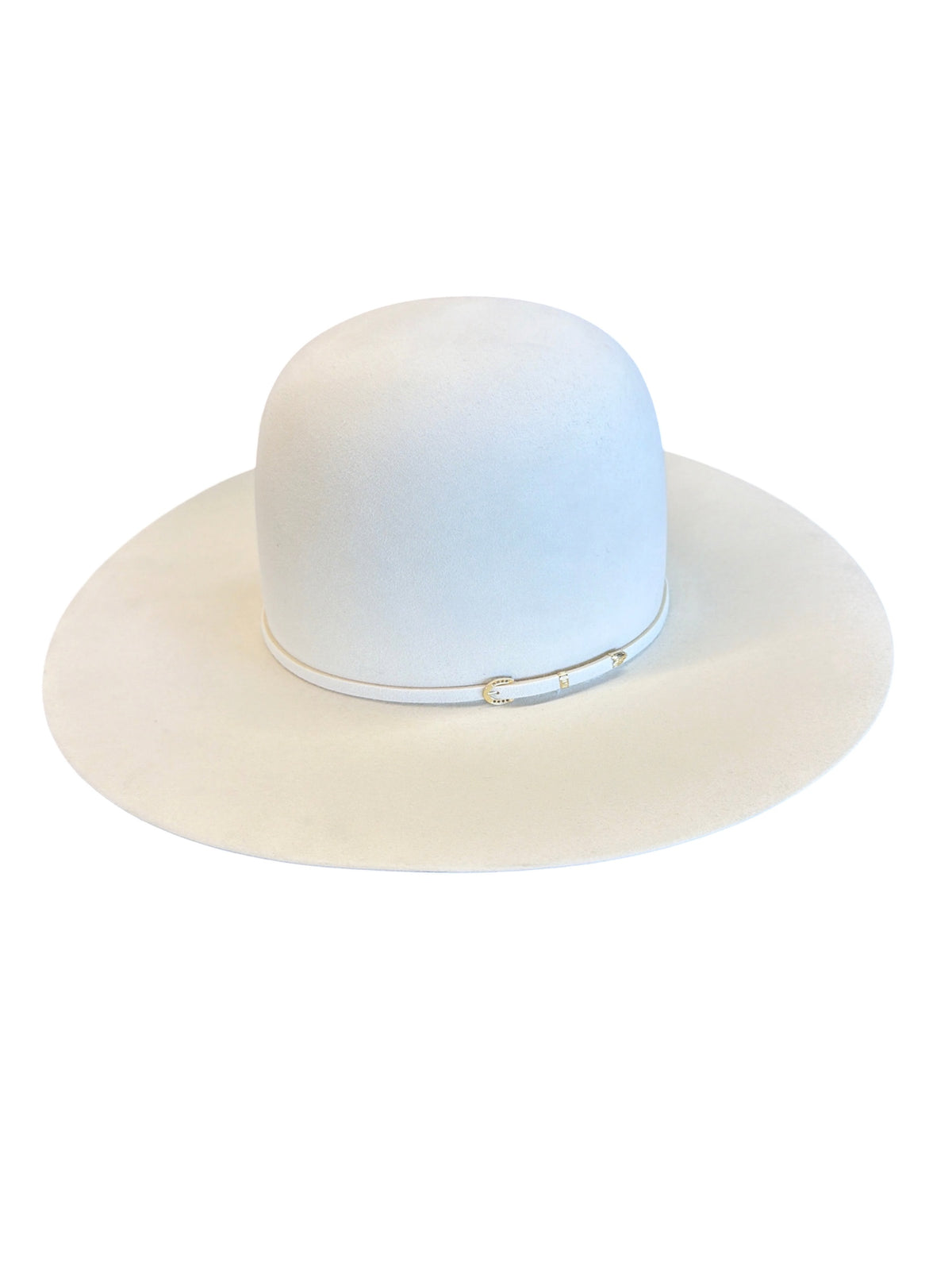 Resistol Alpine 30X Pearl Felt Hat 6" Open Crown