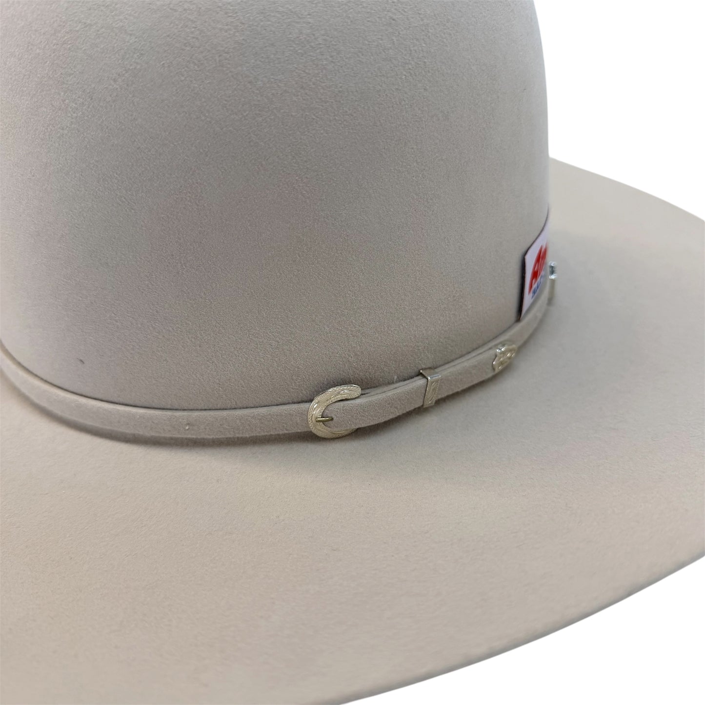 American Hat 40X Silverbelly Felt Hat 6" Open Crown