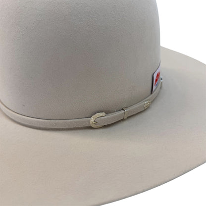 American Hat 40X Silverbelly Felt Hat 6" Open Crown