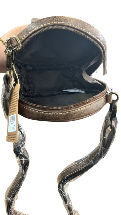Tony Lama Canteen Crossbody Hair-On Hide W/ Fringe 22094835HAR