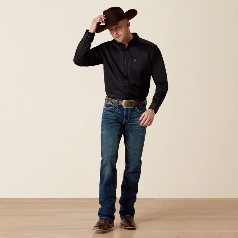 Ariat Solid Twill Classic Fit Shirt 10000502