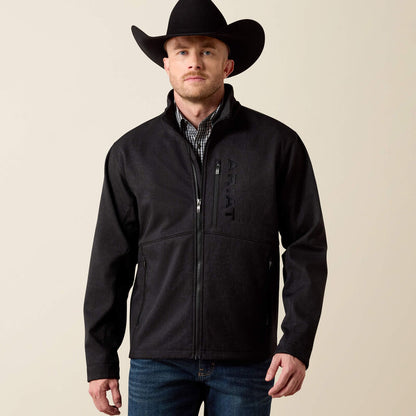 Ariat Men Chest Logo Softshell Jacket Black Mexico 10079491