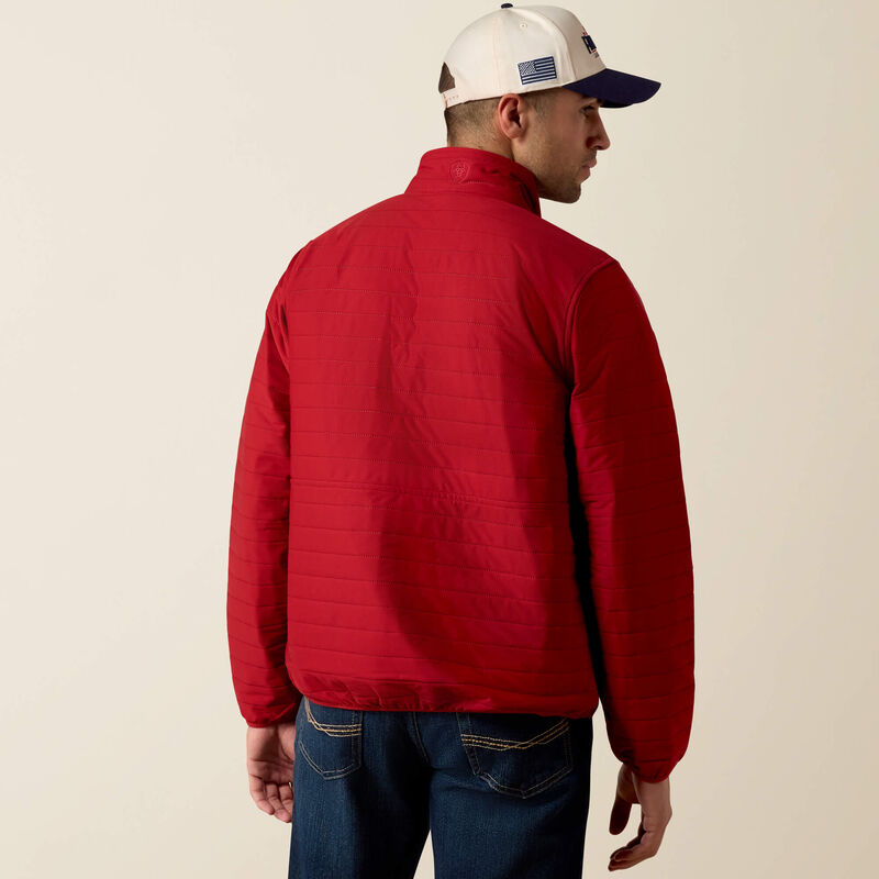 Ariat Men Wylie Jacket Red Dalia 10079871