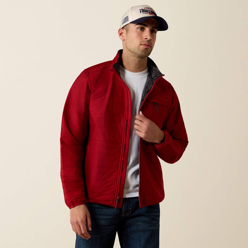 Ariat Men Wylie Jacket Red Dalia 10079871