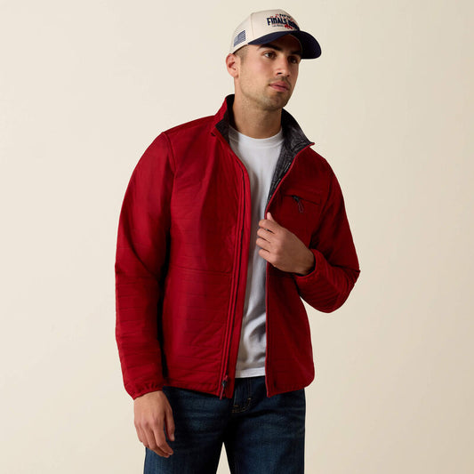 Ariat Men Wylie Jacket Red Dalia 10079871
