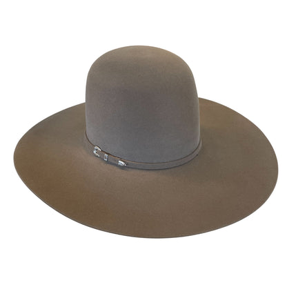 Rodeo King 10X Tan Belly Open Crown Felt Hat