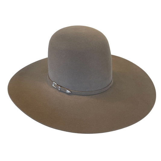 Rodeo King 10X Tan Belly Open Crown Felt Hat