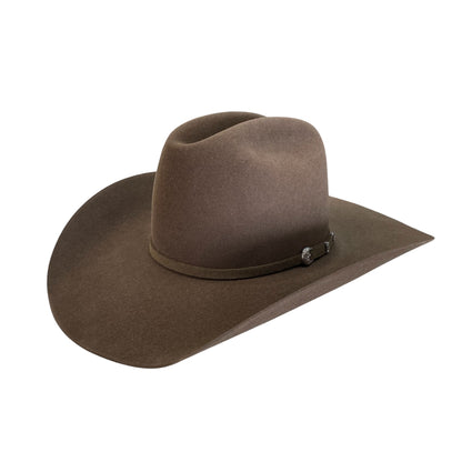 Resistol Midnight 6X KB Oak Felt Hat RB Crown