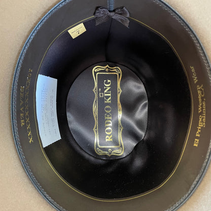 Rodeo King 10X Tan Belly Open Crown Felt Hat