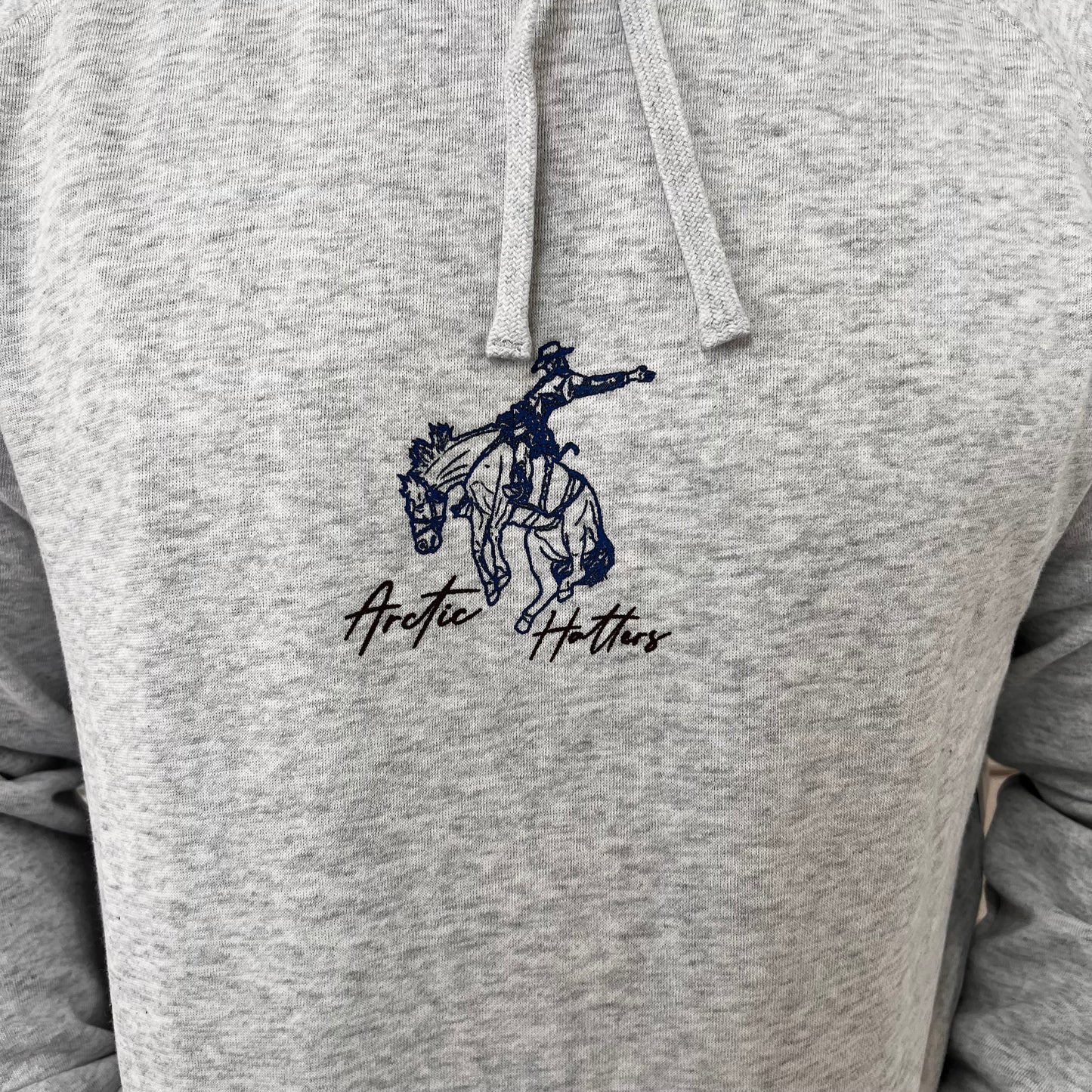 Arctic Hatters Bronc Grey Hoodie