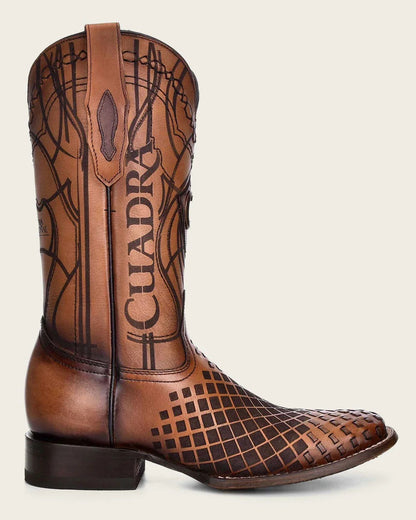 Men’s Cuadra Western Boots Honey CU500