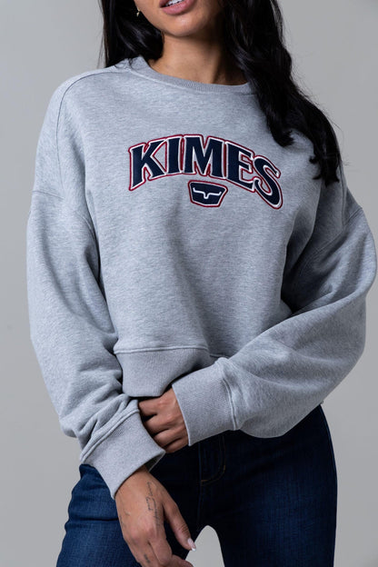Women's Kimes Ranch Colfax Crew GREY HEATHER