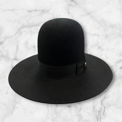 Stetson The Boss Black  Pure Rabbit Felt Tall Crown 4” (PREORDER)