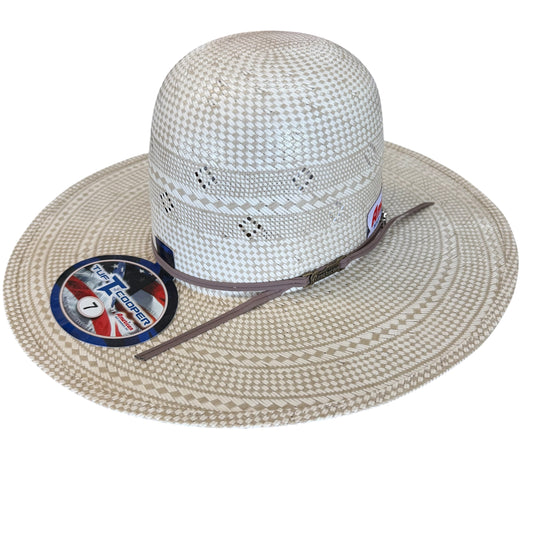 American Hat TC8860 Straw 6" Open Crown