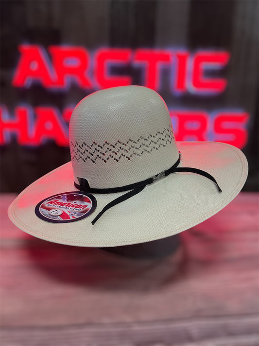 American Hat 5200 Straw 6" Open Crown