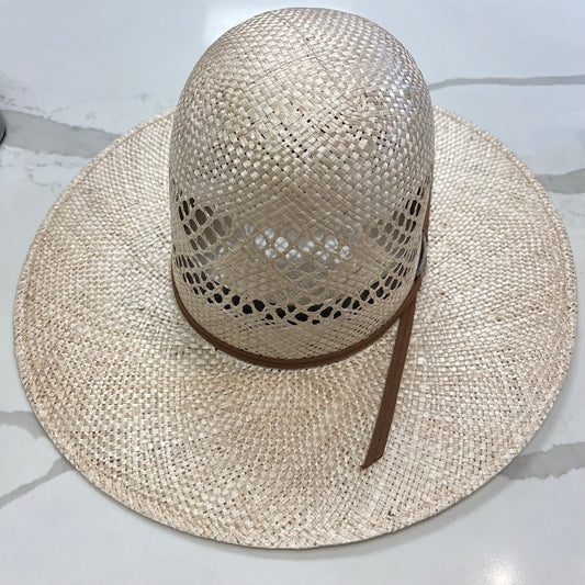 AH X EP Sisal Prism 6" Open Crown Straw Hat