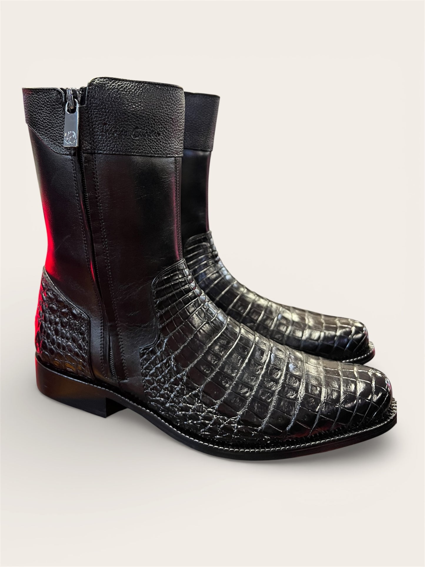Men’s Franco Cuadra Caiman Botin Negro FC865
