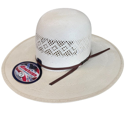 American Hat 8300 Straw 6" Open Crown