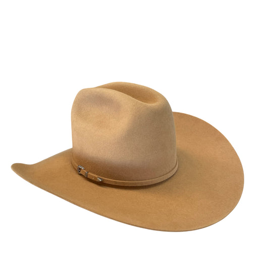 Rodeo King 7X Camel Open Crown Felt Hat