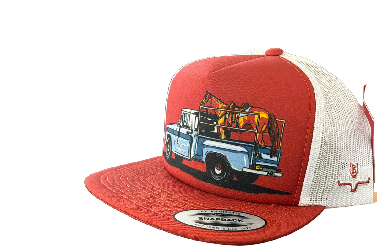 Kimes Adult Nobal-Burnt Red Snap Back