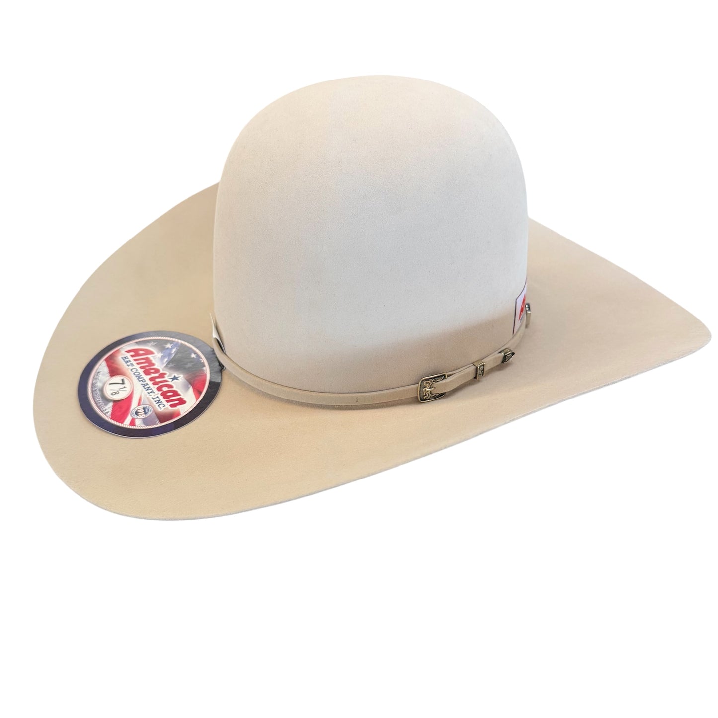 American Hat 100X Silverbelly Felt Hat 6" Open Crown