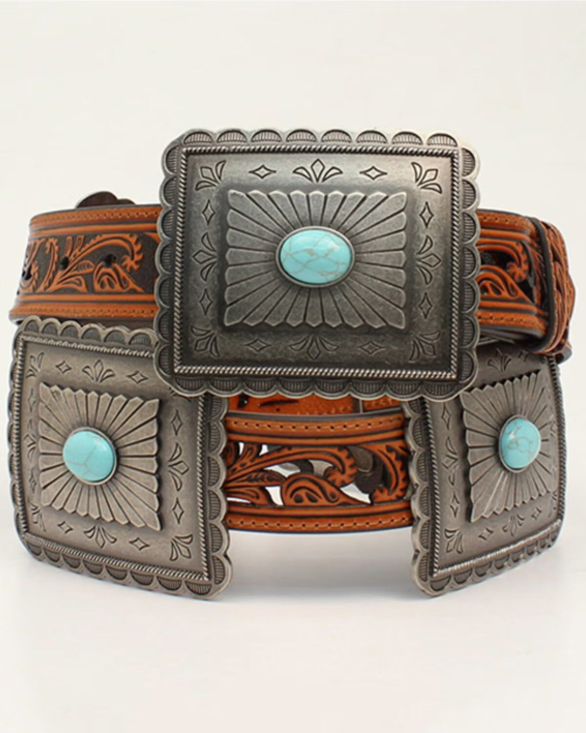 Ariat A1532108 Turquoise Concho Western Belt
