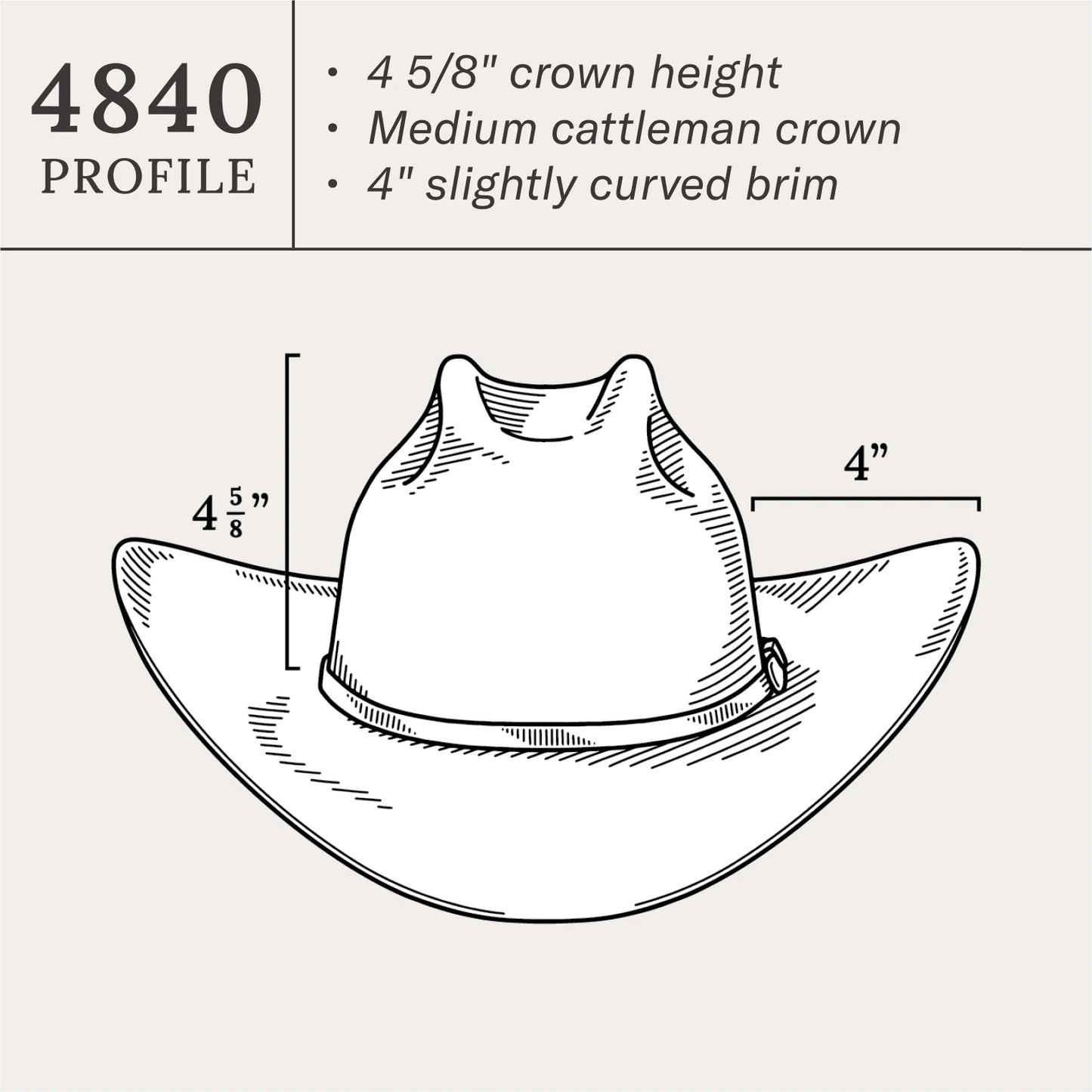 Stetson El Diamante 1,000X Black Felt 4"