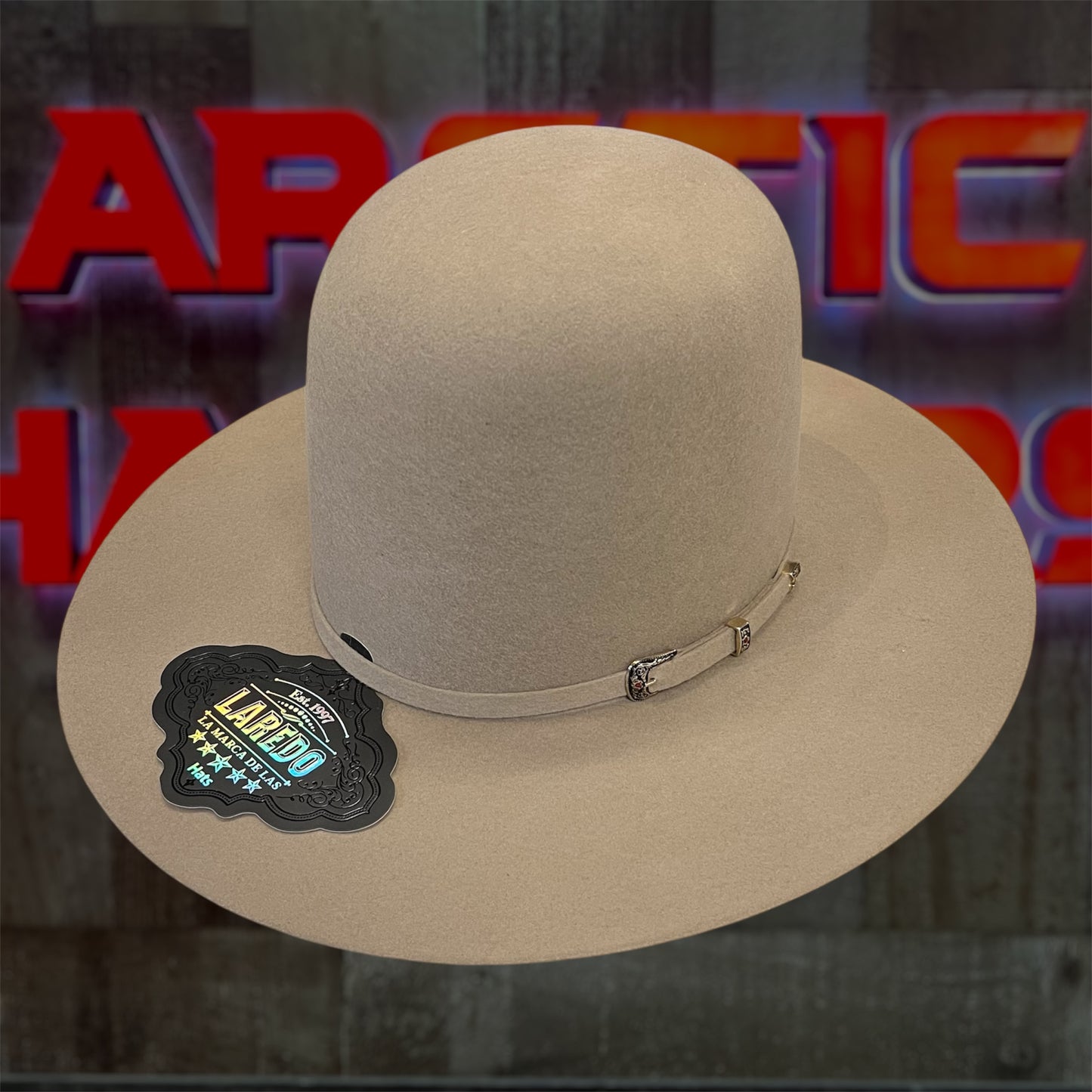 Laredo Wool Tall Crown Natural Felt