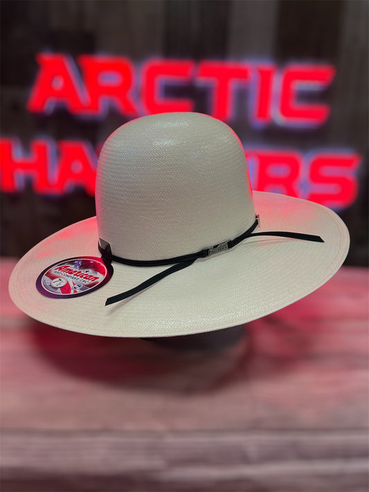 American Hat 5604 Straw 6" Open Crown
