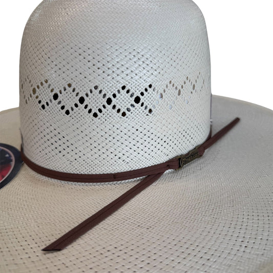 American Hat 8400 Straw 6" Open Crown