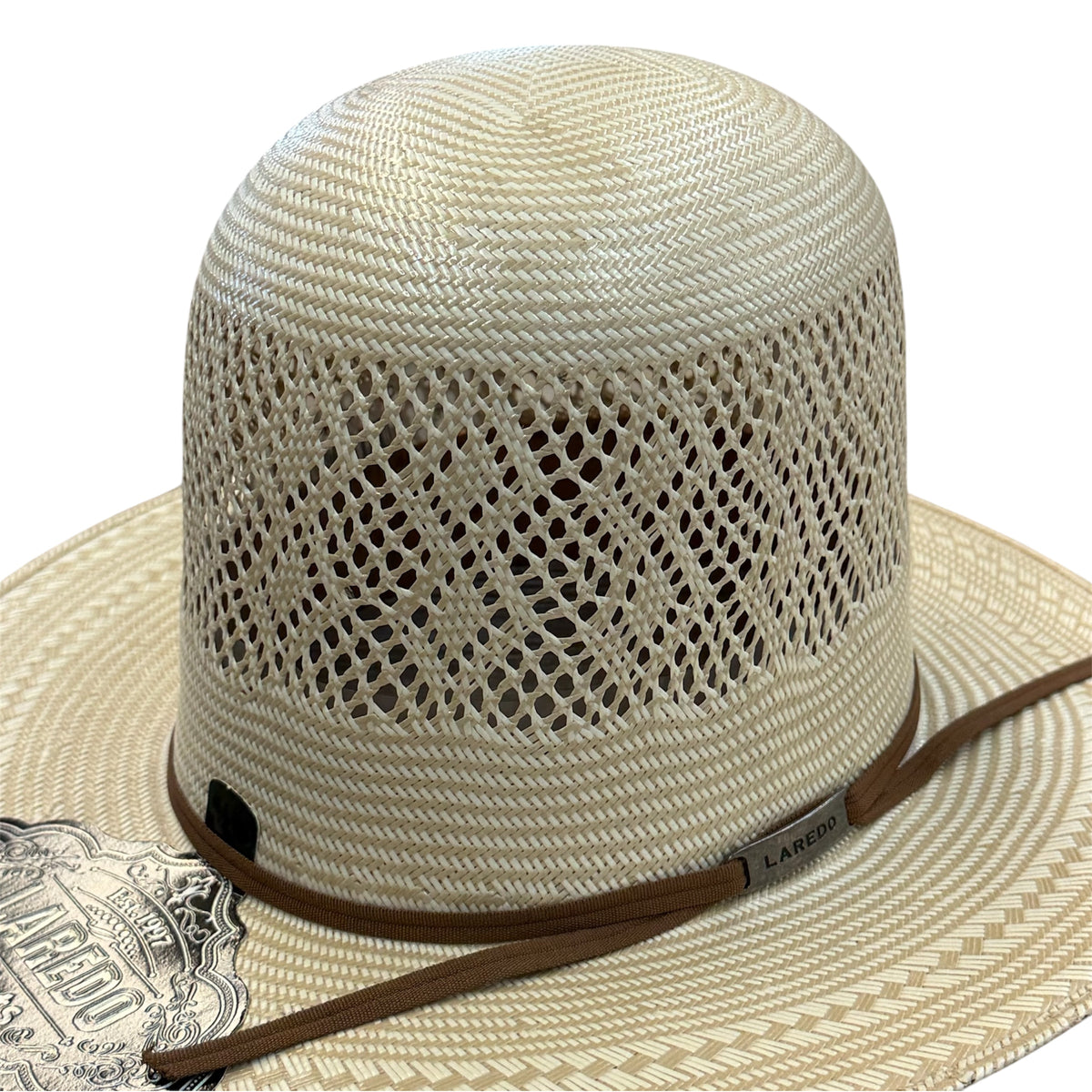 Laredo Phoenix 7" Open Crown Straw Hat