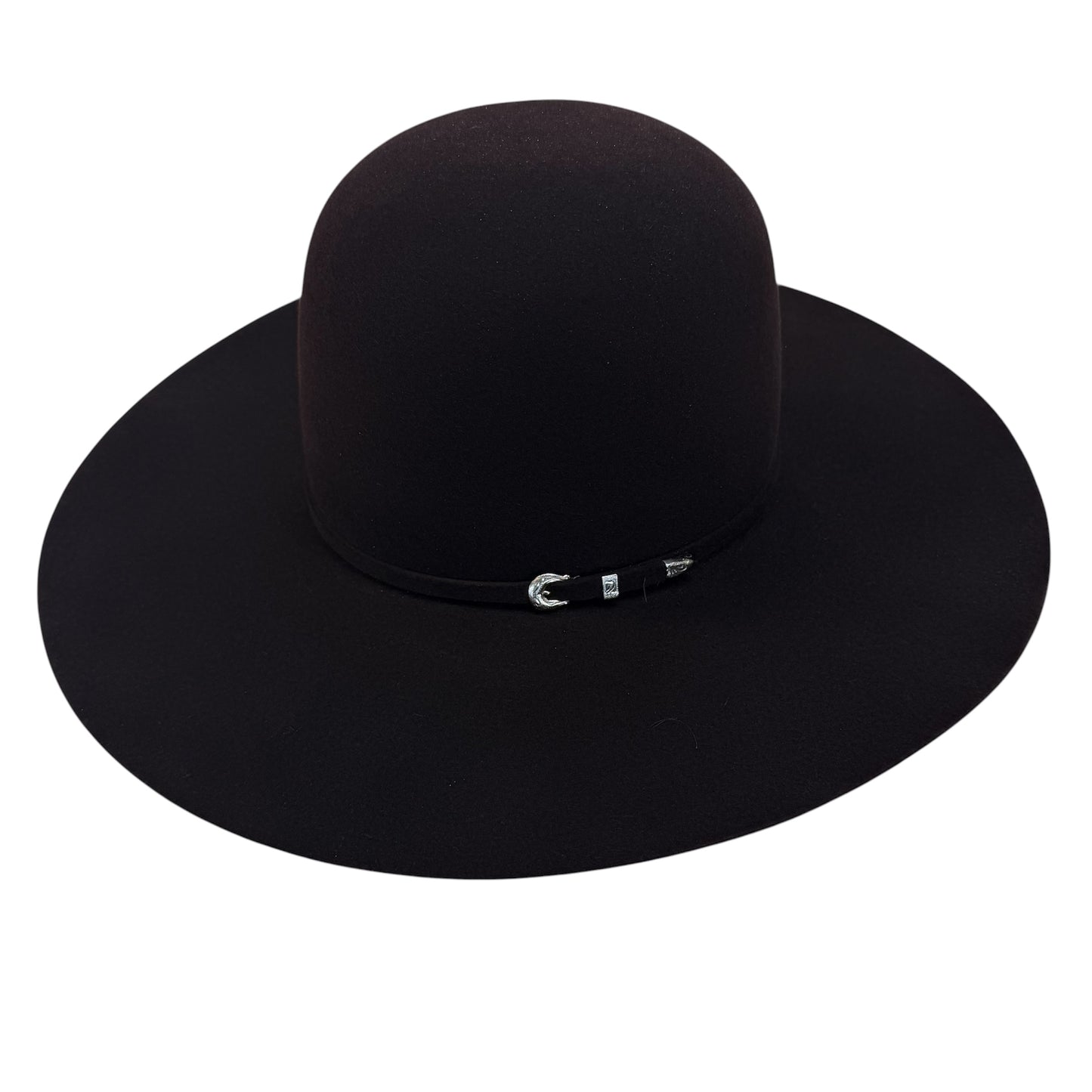 Rodeo King 10X Black Cherry Open Crown Felt Hat