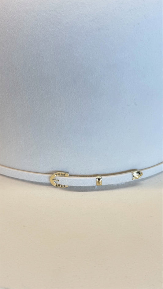 Resistol Alpine 30X Pearl Felt Hat 6" Open Crown
