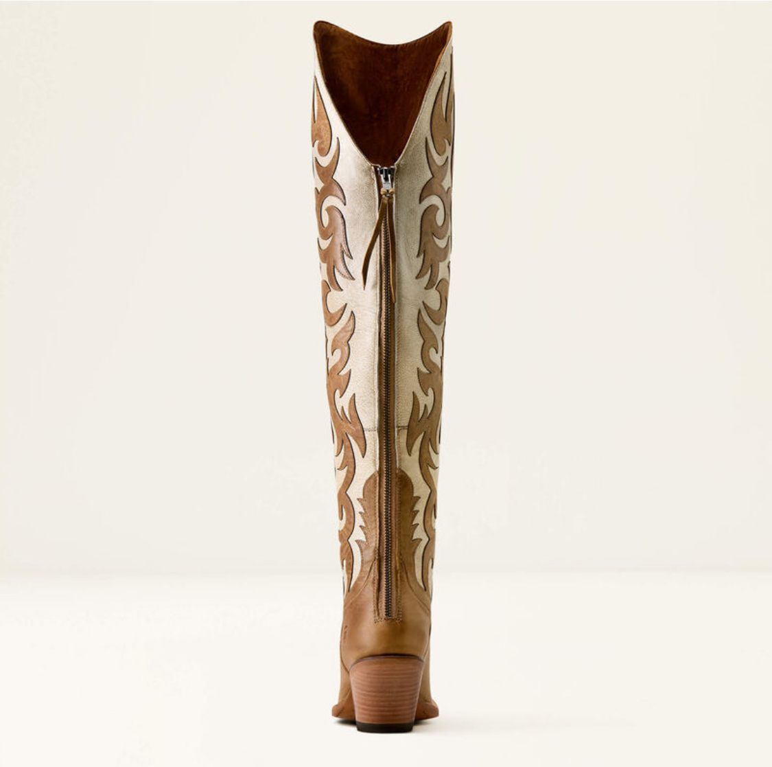 Women Lyra Flaxen Tan/Cream Candle 10080302