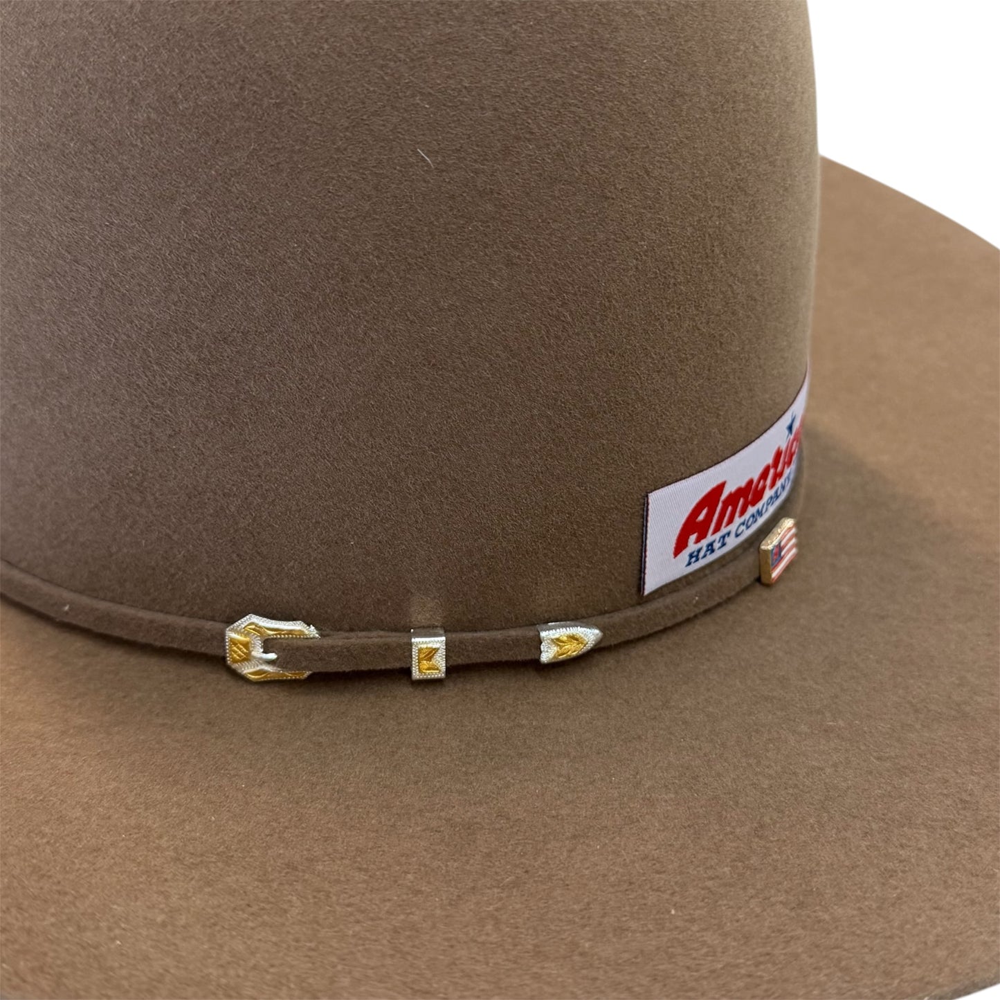 American Hat 10X Tuscan Felt Hat 7" Tall Crown Tuf Cooper Collection