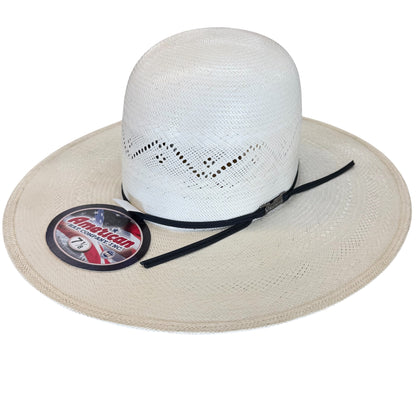 American Hat 7420 Straw 6" Open Crown